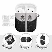 Cowdog AirPods Case Cowboy Bulldog Retro Western Yoke - Wonder Print Shop