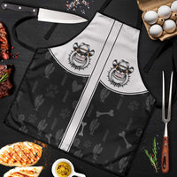 Cowdog Apron Cowboy Bulldog Retro Western Yoke - Wonder Print Shop