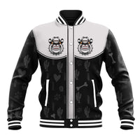 Cowdog Baseball Jacket Cowboy Bulldog Retro Western Yoke - Wonder Print Shop