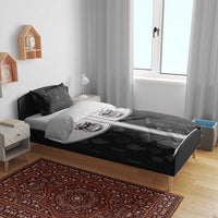 Cowdog Bedding Set Cowboy Bulldog Retro Western Yoke - Wonder Print Shop