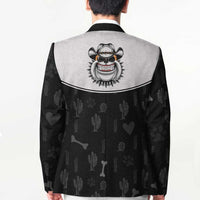 Cowdog Blazer Cowboy Bulldog Retro Western Yoke - Wonder Print Shop