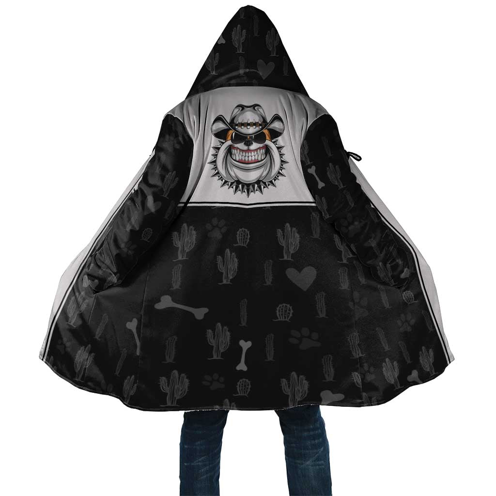 Cowdog Cloak Cowboy Bulldog Retro Western Yoke - Wonder Print Shop