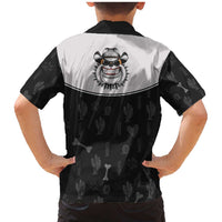 Cowdog Family Matching Mermaid Dress and Hawaiian Shirt Cowboy Bulldog Retro Western Yoke - Wonder Print Shop