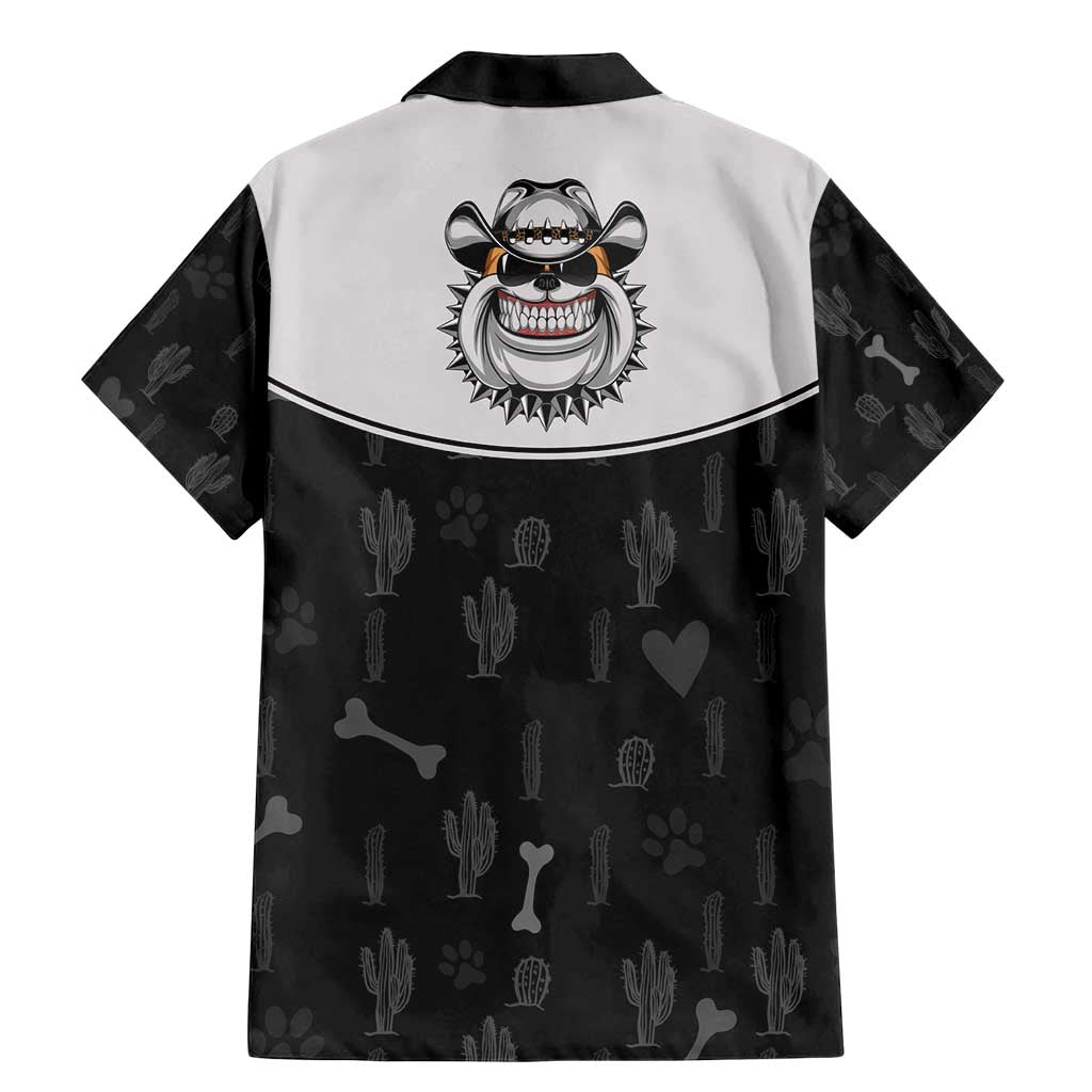 Cowdog Family Matching Mermaid Dress and Hawaiian Shirt Cowboy Bulldog Retro Western Yoke - Wonder Print Shop