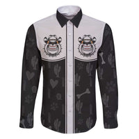 Cowdog Family Matching Puletasi and Hawaiian Shirt Cowboy Bulldog Retro Western Yoke - Wonder Print Shop