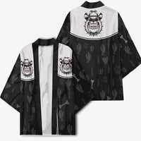 Cowdog Kimono Cowboy Bulldog Retro Western Yoke - Wonder Print Shop