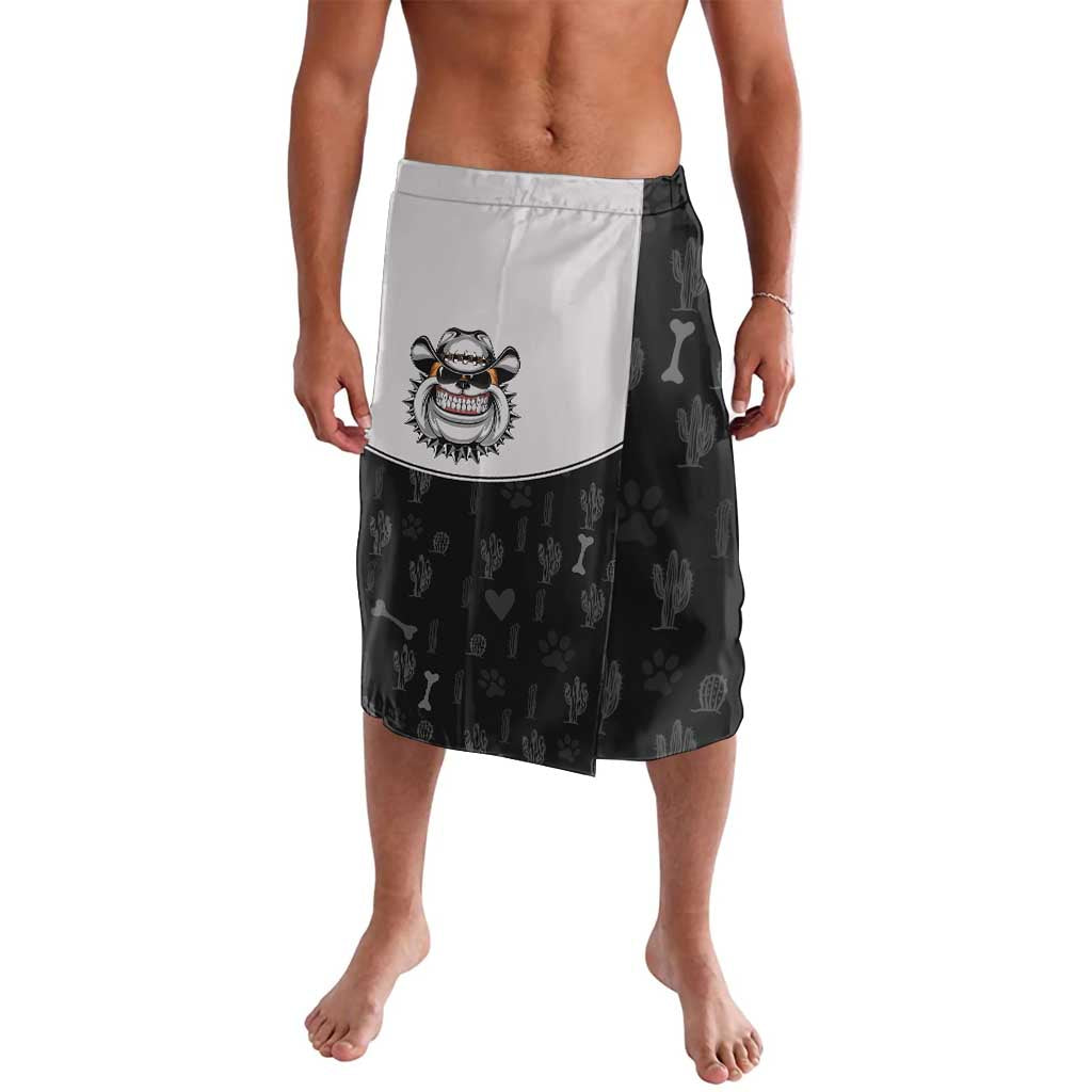 Cowdog Lavalava Cowboy Bulldog Retro Western Yoke - Wonder Print Shop