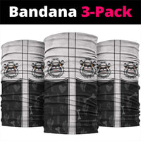 Cowdog Neck Gaiter Cowboy Bulldog Retro Western Yoke - Wonder Print Shop