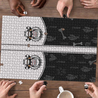 Cowdog Puzzle Cowboy Bulldog Retro Western Yoke - Wonder Print Shop