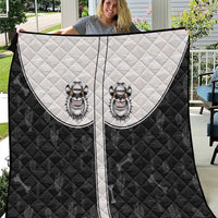 Cowdog Quilt Cowboy Bulldog Retro Western Yoke - Wonder Print Shop