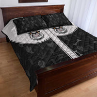 Cowdog Quilt Bed Set Cowboy Bulldog Retro Western Yoke - Wonder Print Shop