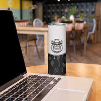 Cowdog Skinny Tumbler Cowboy Bulldog Retro Western Yoke - Wonder Print Shop