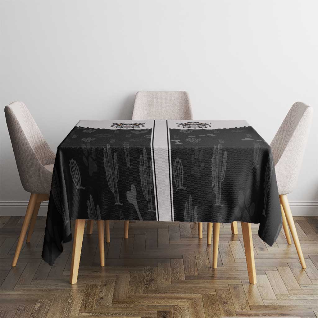 Cowdog Tablecloth Cowboy Bulldog Retro Western Yoke - Wonder Print Shop