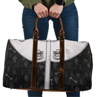 Cowdog Travel Bag Cowboy Bulldog Retro Western Yoke - Wonder Print Shop
