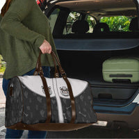 Cowdog Travel Bag Cowboy Bulldog Retro Western Yoke - Wonder Print Shop