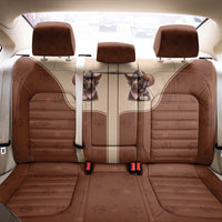 Cowdog Back Car Seat Cover Cowboy Patriotic Labrador Western Yoke - Wonder Print Shop