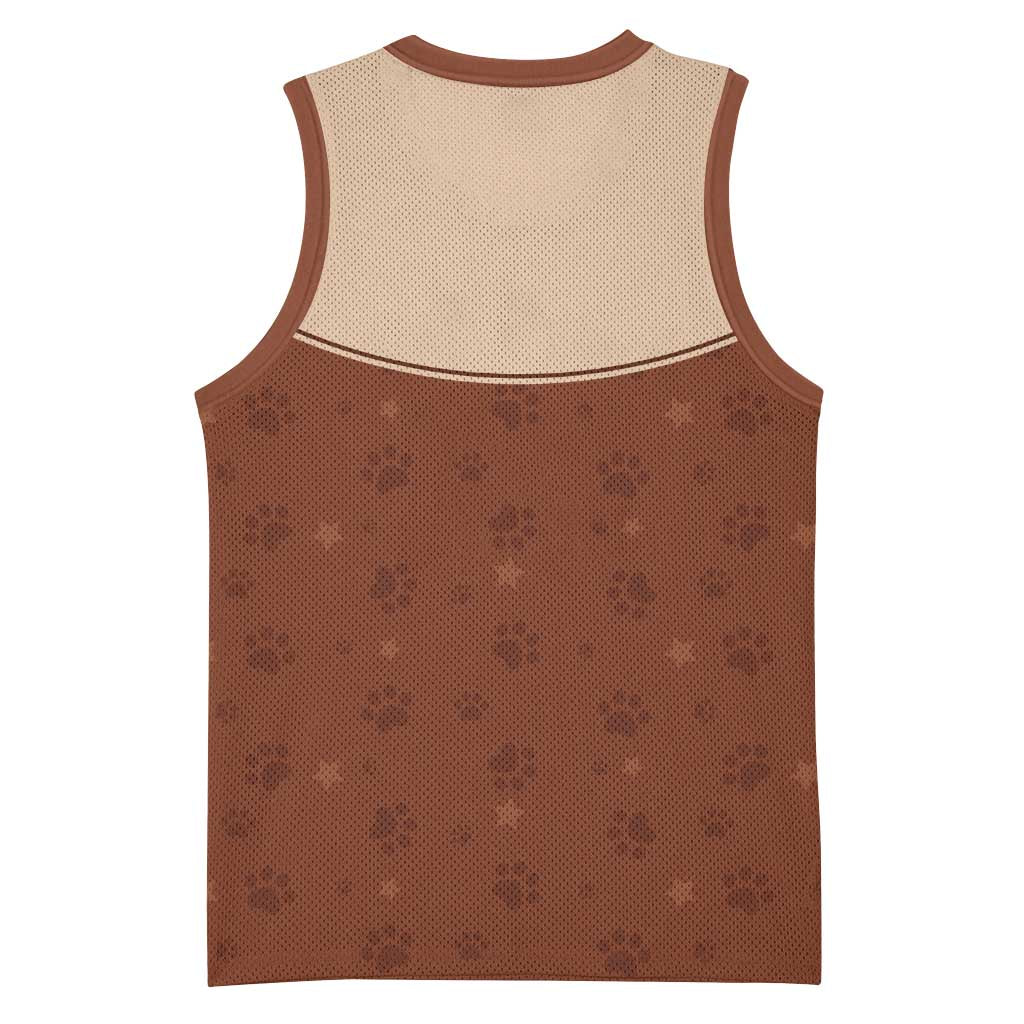 Cowdog Basketball Jersey Cowboy Patriotic Labrador Western Yoke - Wonder Print Shop