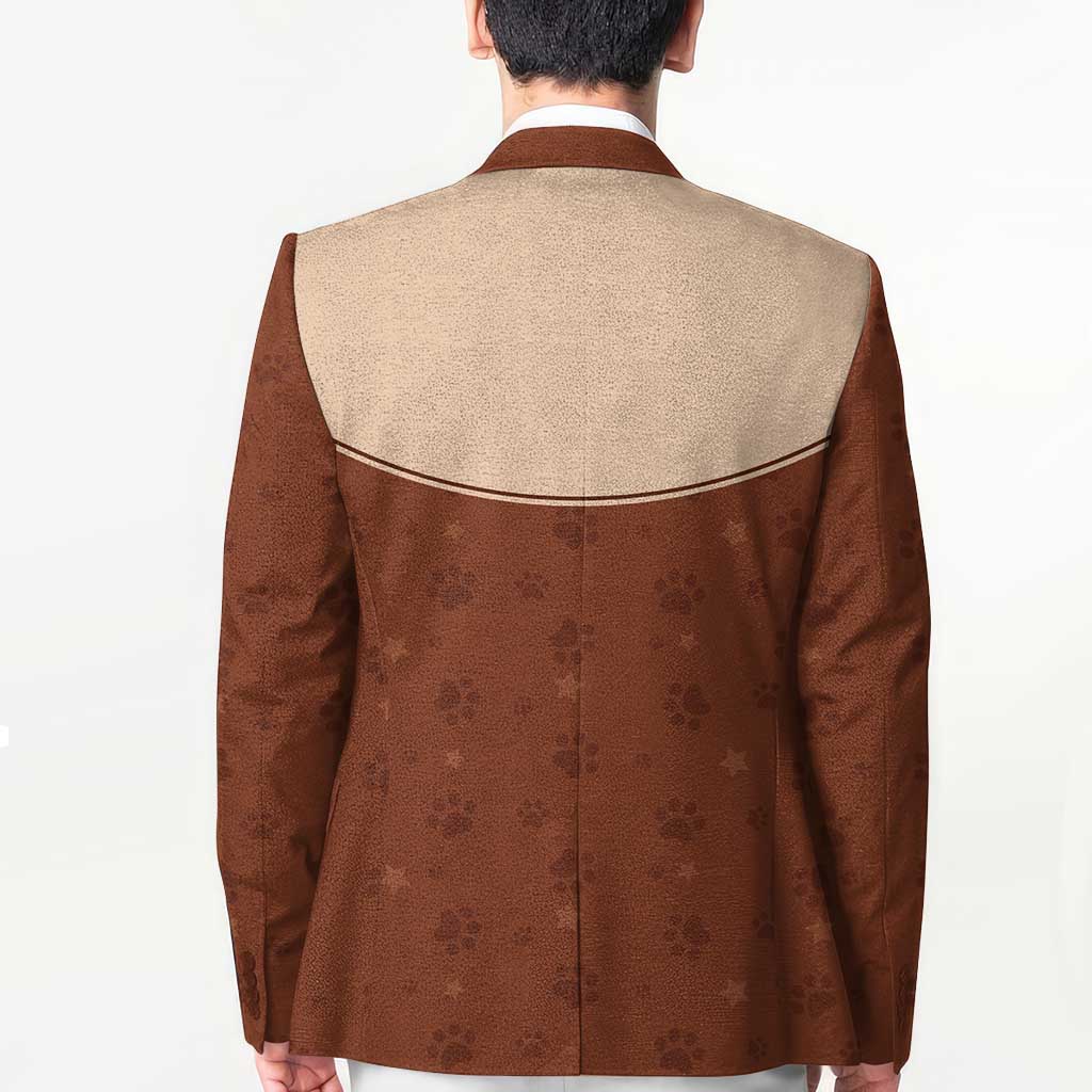 Cowdog Blazer Cowboy Patriotic Labrador Western Yoke - Wonder Print Shop