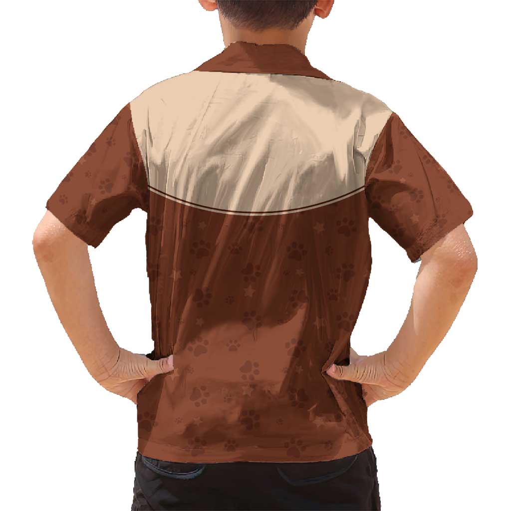 Cowdog Family Matching Tank Maxi Dress and Hawaiian Shirt Cowboy Patriotic Labrador Western Yoke - Wonder Print Shop