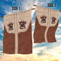 Cowdog Garden Flag Cowboy Patriotic Labrador Western Yoke - Wonder Print Shop