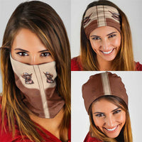 Cowdog Neck Gaiter Cowboy Patriotic Labrador Western Yoke - Wonder Print Shop