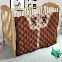 Cowdog Quilt Cowboy Patriotic Labrador Western Yoke - Wonder Print Shop