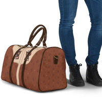 Cowdog Travel Bag Cowboy Patriotic Labrador Western Yoke - Wonder Print Shop