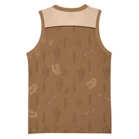 Cowgirl Dinosaur Basketball Jersey Retro Western Yoke - Wonder Print Shop