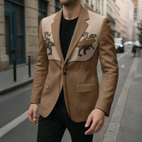 Cowgirl Dinosaur Blazer Retro Western Yoke - Wonder Print Shop