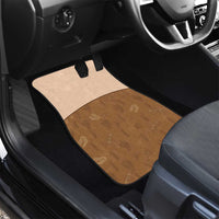 Cowgirl Dinosaur Car Mats Retro Western Yoke - Wonder Print Shop