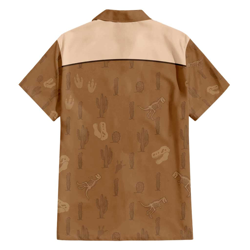 Cowgirl Dinosaur Family Matching Puletasi and Hawaiian Shirt Retro Western Yoke - Wonder Print Shop