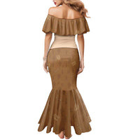 Cowgirl Dinosaur Mermaid Dress Retro Western Yoke - Wonder Print Shop