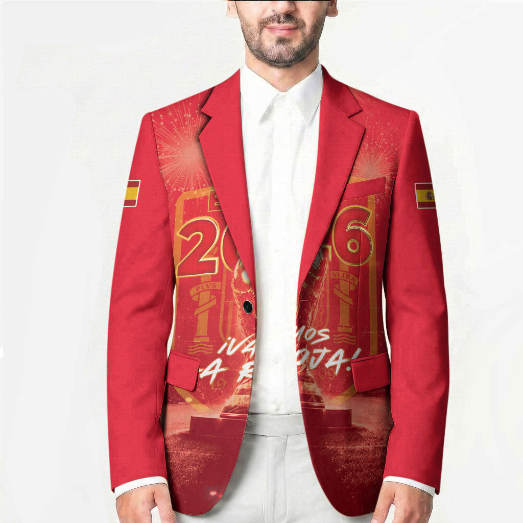 Custom World Football 2026 Spain Blazer iVamos La Roja