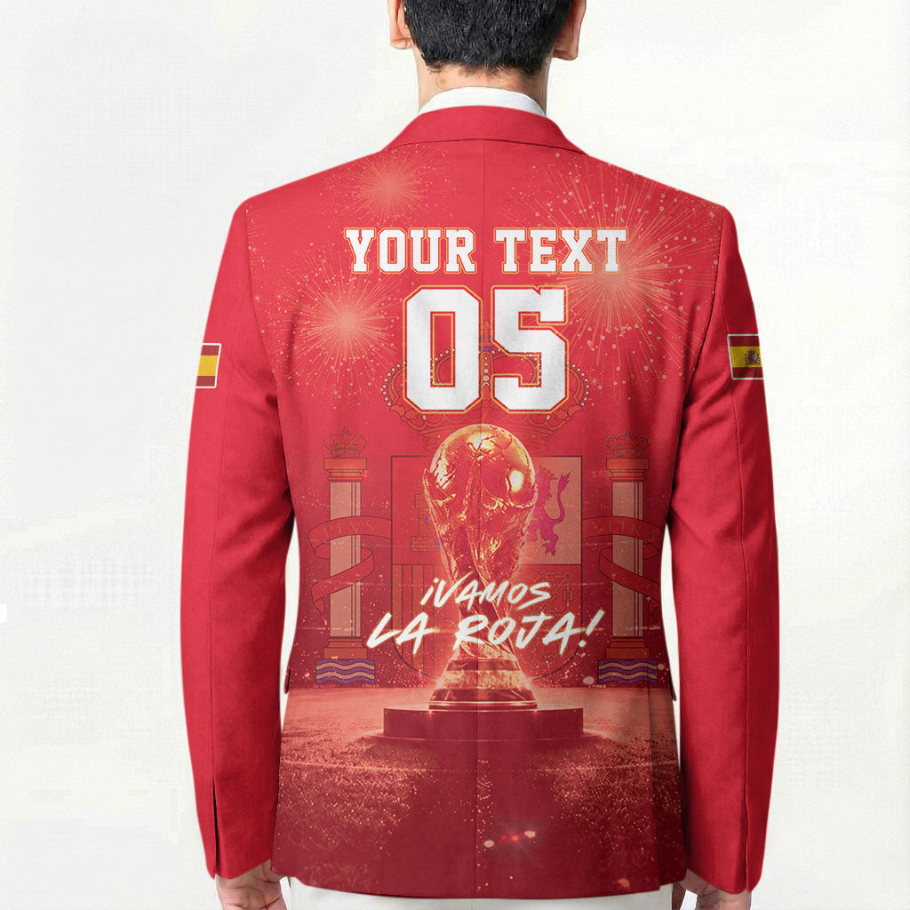 Custom World Football 2026 Spain Blazer iVamos La Roja