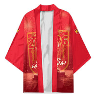 Custom World Football 2026 Spain Kimono iVamos La Roja