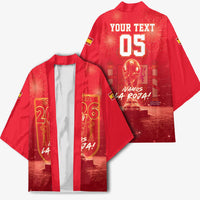 Custom World Football 2026 Spain Kimono iVamos La Roja