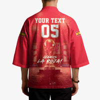 Custom World Football 2026 Spain Kimono iVamos La Roja