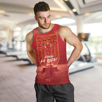 Custom World Football 2026 Spain Men Tank Top iVamos La Roja