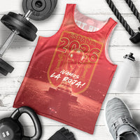 Custom World Football 2026 Spain Men Tank Top iVamos La Roja