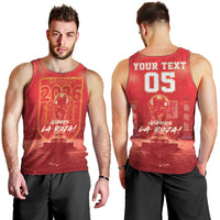 Custom World Football 2026 Spain Men Tank Top iVamos La Roja