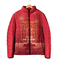 Custom World Football 2026 Spain Padded Jacket iVamos La Roja