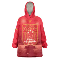 Custom World Football 2026 Spain Wearable Blanket Hoodie iVamos La Roja