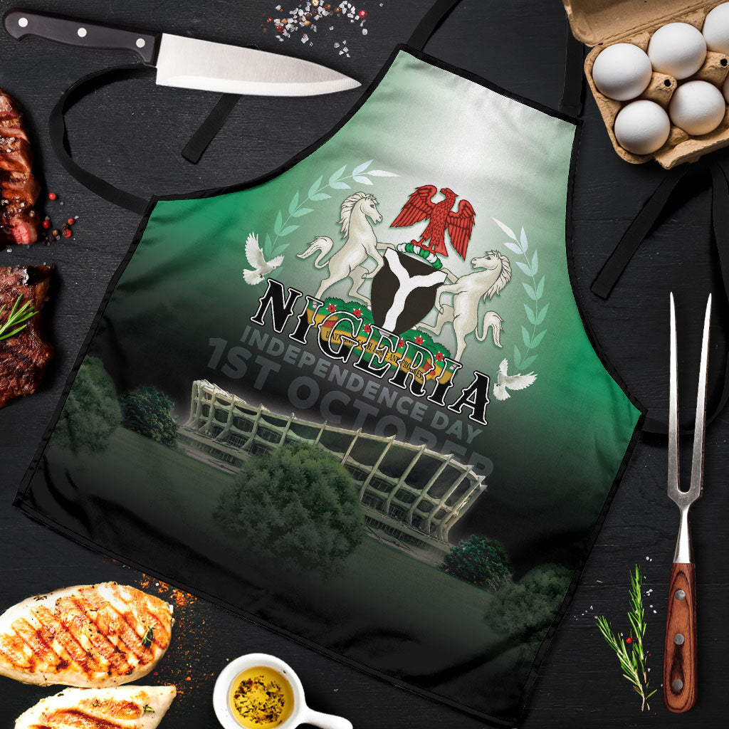 Nigeria Independence Day Apron Proud To Be Nigerian