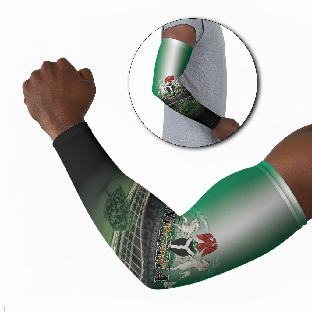 Nigeria Independence Day Arm Sleeves Proud To Be Nigerian