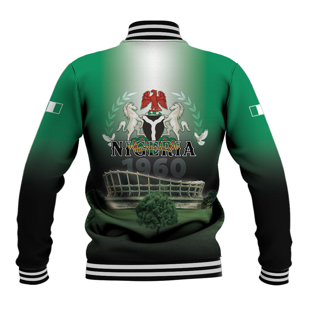 Nigeria Independence Day Baseball Jacket Proud To Be Nigerian