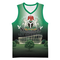 Nigeria Independence Day Basketball Jersey Proud To Be Nigerian