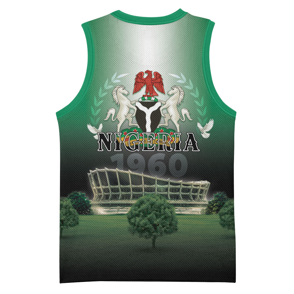 Nigeria Independence Day Basketball Jersey Proud To Be Nigerian