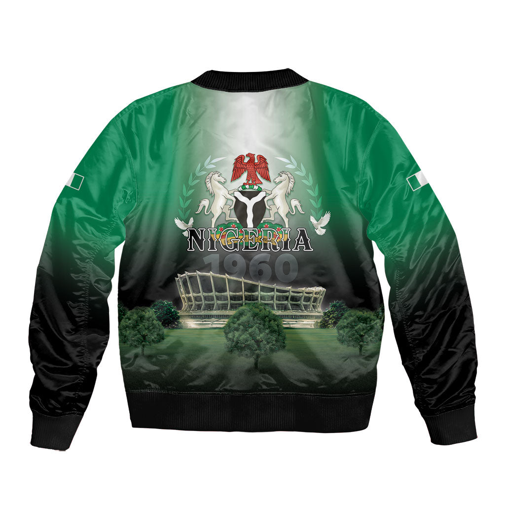 Nigeria Independence Day Bomber Jacket Proud To Be Nigerian