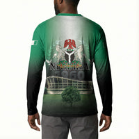Nigeria Independence Day Button Sweatshirt Proud To Be Nigerian