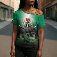 Nigeria Independence Day Cross Shoulder Shirt Proud To Be Nigerian